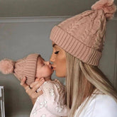 Anellimn  comprar melhor touca mae e filho gorro mae e filha de la touca quente inverno barato preço